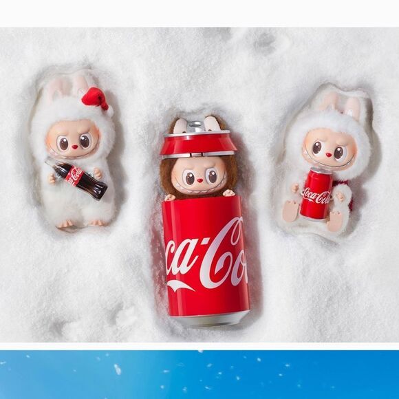 AUTHENTIC LABUBU COCA-COLA SERIES THE MONSTERS Vinyl Blind Box NWT - Picture 11 of 14